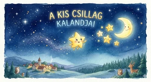 A Hold ezüst takarója – Nyugtató altató mese gyerekeknek