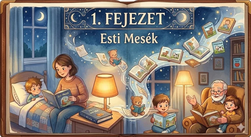 01esti mese rutin gyerekeknek, lefekvetesi rituale, mese lefekves elott, esti rutin kisgyermeknek, meseolvasas tippek, alvasi rutin gyerekeknek