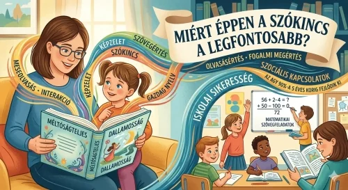 A meseolvasás hatása a szókincsre – amit minden szülőnek tudni kell