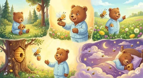Mackó Marci és a mézes álom – medve mese gyerekeknek