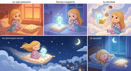 A varázspárna titka – altató mese 0–3 éveseknek