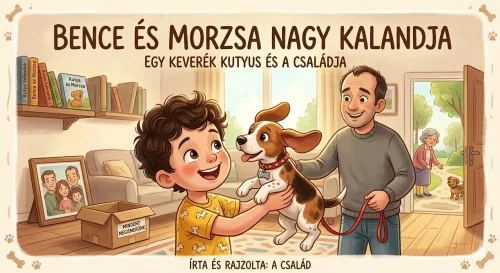 Mese a kutyáról gyerekeknek – Morzsa és a nagy séta