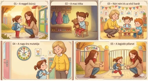 Mese az elválásról – Zoé első reggele az óvodában