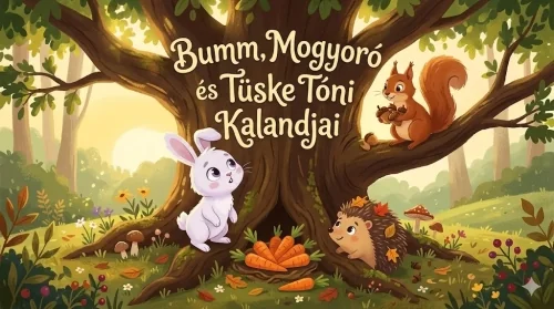 Az erdő legkisebb nyuszija – rövid állatos mese az osztozkodásról