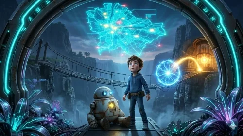 A Neon-völgy titka – kalandos mese fiúknak a bátorságról