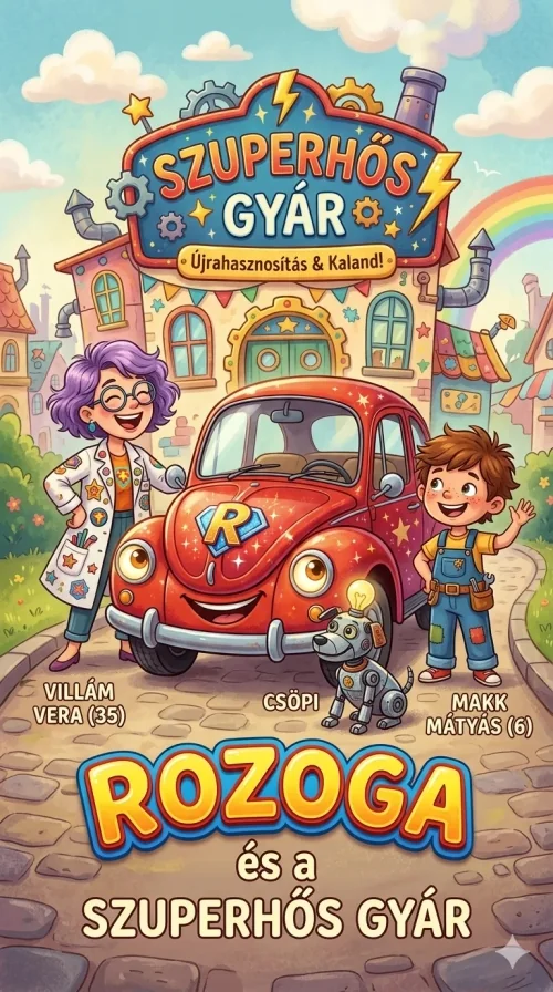 A rozsdás kisautó – tanulságos esti mese gyerekeknek