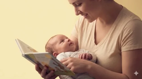 Mikor kezdjünk el mesélni a babának? – Útmutató új szülőknek