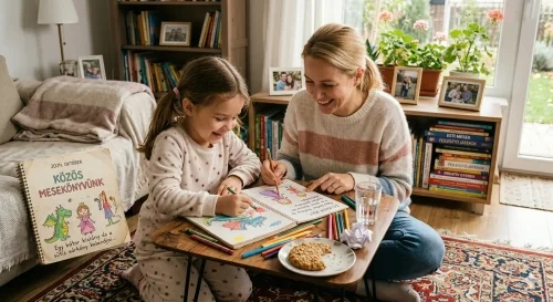 Hétvégi rituálék: Közös meseírás a gyerekkel – útmutató szülőknek