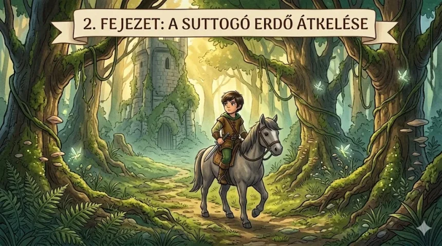 lovagi kalandmese kisfiúknak – Bende Morzsával lovagol a Suttogó erdőn keresztül