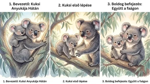 Koala mese gyerekeknek – Kuki, a kis koala maci kalandja