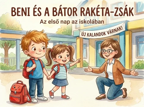 Mese az iskolakezdésről – Beni első napja az iskolában (2026)