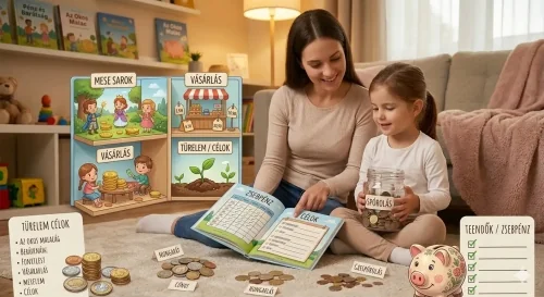 Hogyan tanítsuk meg a gyereket pénzkezelésre? – Mesékkel