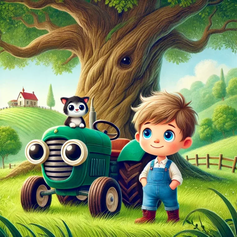 rövid esti mese traktoros mese traktor kisfiú kaland bájos mese esti mese samu tibi 1